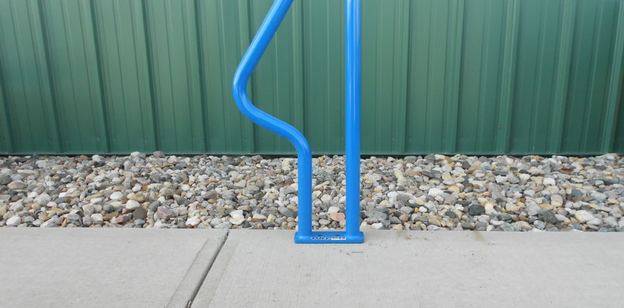 The Triangle Bollard Bike Rack