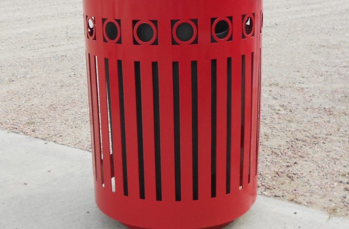 32 Gallon Deco Trash Can (Customizable)