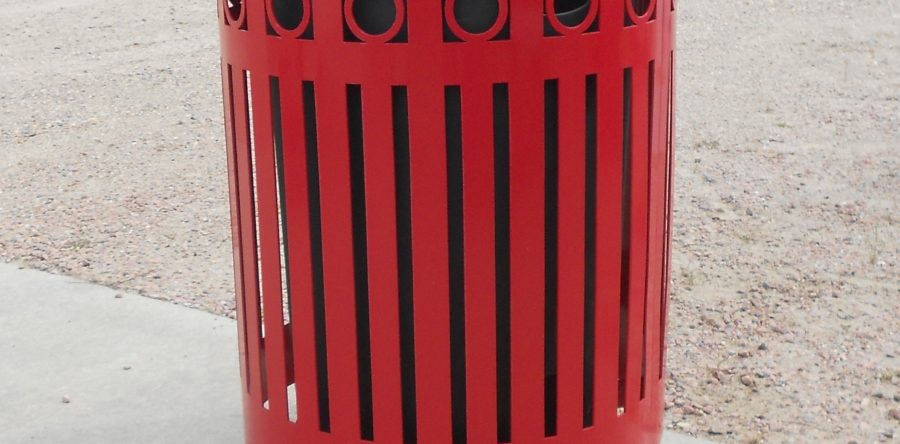32 Gallon Deco Trash Can (Customizable)